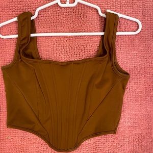 Brown Corset